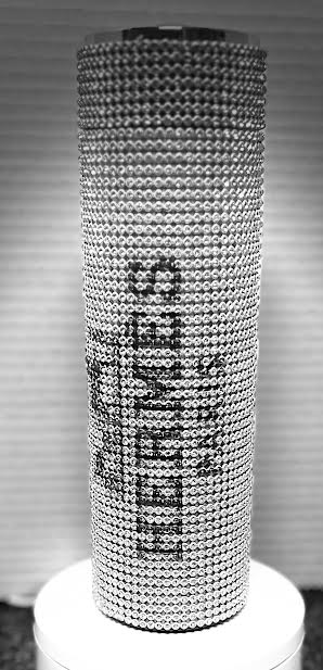 HERMES inspired "Bling Diamond" Stainless Steel Vacuum Insulated Bottle w/LED temperature display