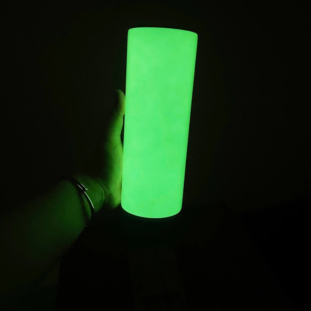 Bluetooth Glow in the Dark Speaker Tumbler - 20oz Sublimation cup w/lid